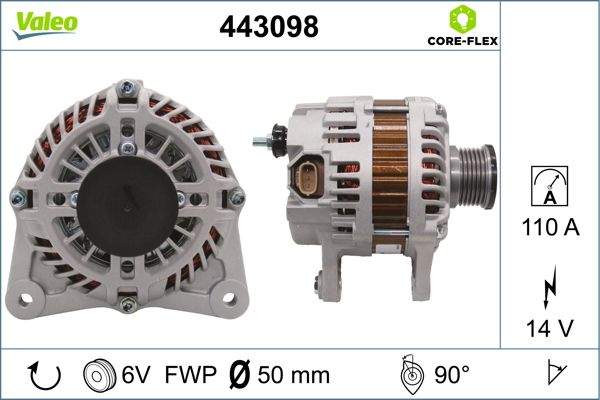 443098 VALEO Генератор