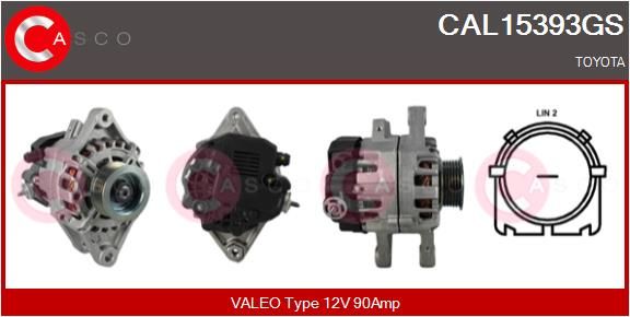 CAL15393GS CASCO Генератор