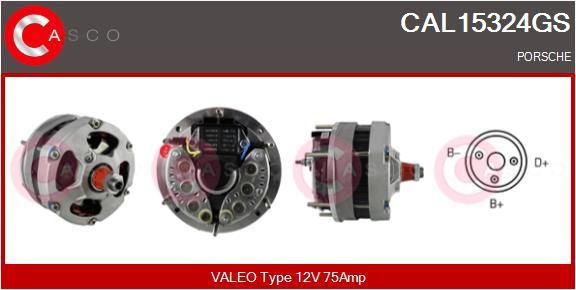 CAL15324GS CASCO Генератор