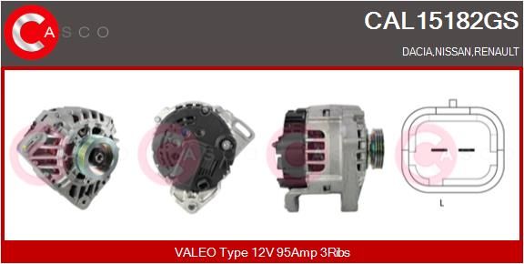 CAL15182GS CASCO Генератор