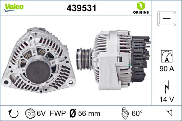 439531 VALEO Генератор