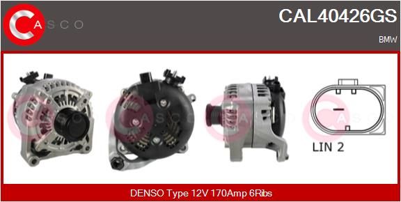 CAL40426GS CASCO Генератор