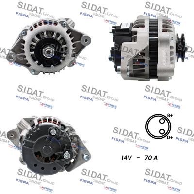 A12BH0637A2 SIDAT Генератор