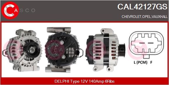 CAL42127GS CASCO Генератор