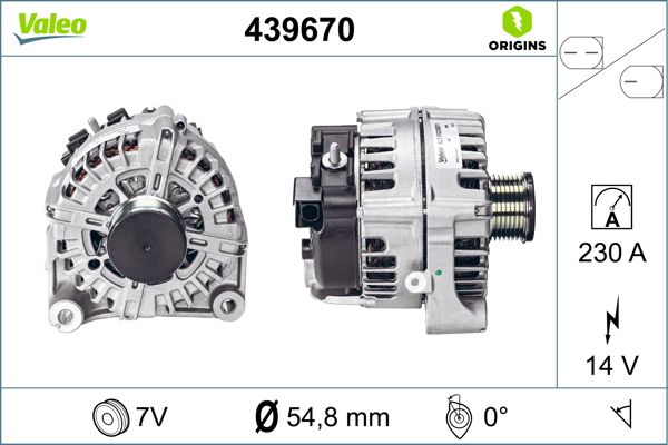 439670 VALEO Генератор
