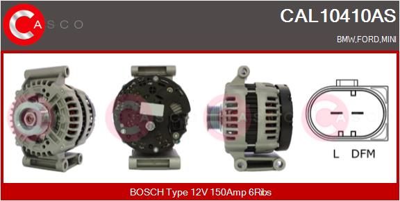 CAL10410AS CASCO Генератор