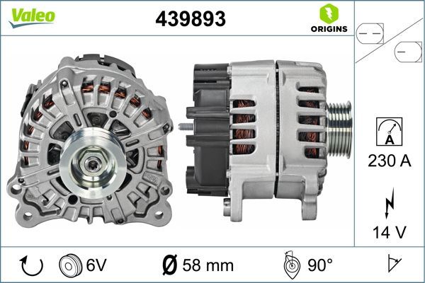 439893 VALEO Генератор