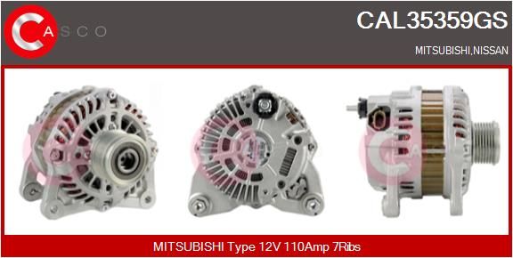 CAL35359GS CASCO Генератор