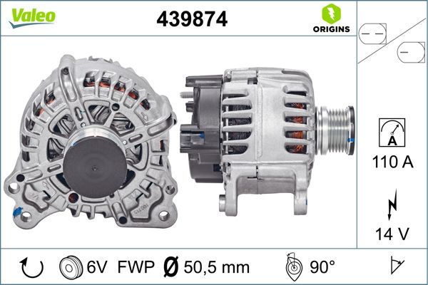 439874 VALEO Генератор
