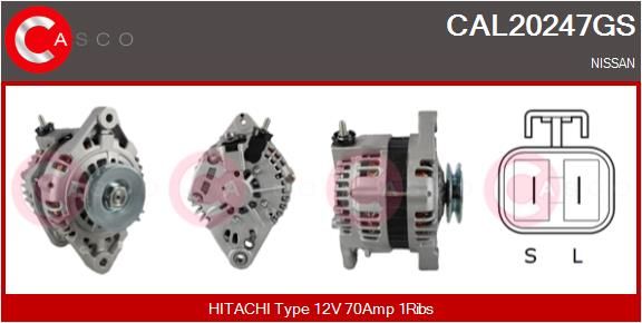 CAL20247GS CASCO Генератор