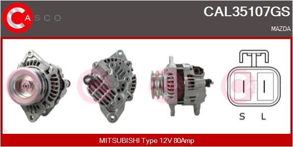 CAL35107GS CASCO Генератор