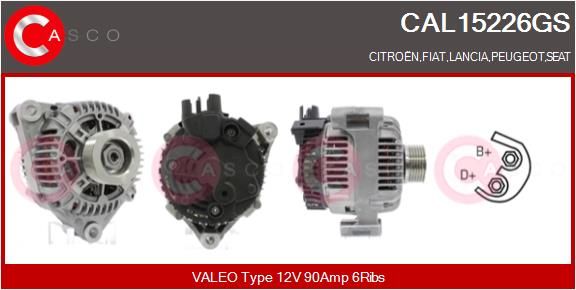 CAL15226GS CASCO Генератор