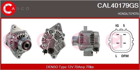 CAL40179GS CASCO Генератор