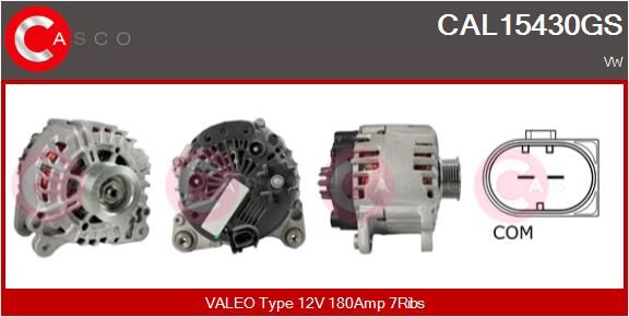 CAL15430GS CASCO Генератор
