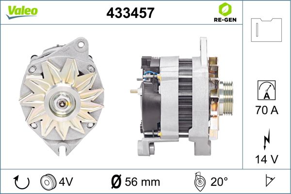 433457 VALEO Генератор