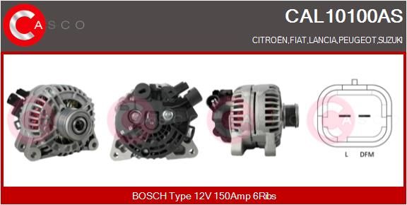 CAL10100AS CASCO Генератор