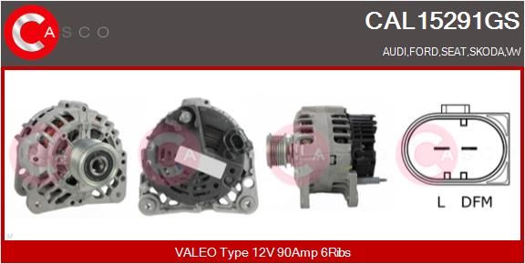 CAL15291GS CASCO Генератор