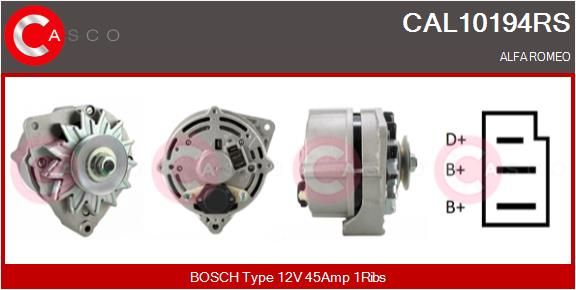 CAL10194RS CASCO Генератор