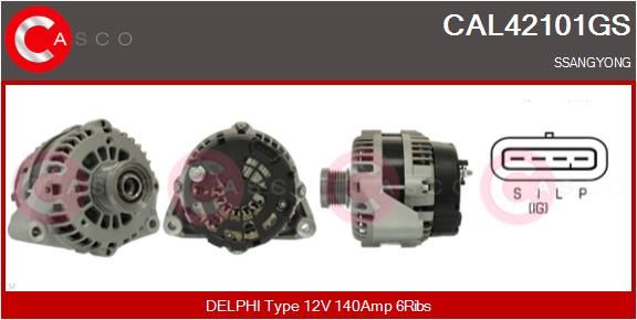 CAL42101GS CASCO Генератор