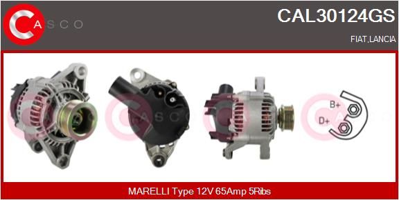 CAL30124GS CASCO Генератор