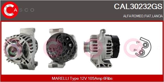 CAL30232GS CASCO Генератор