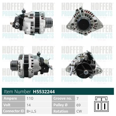 H5532244 HOFFER Генератор