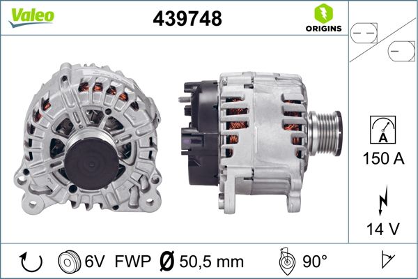 439748 VALEO Генератор