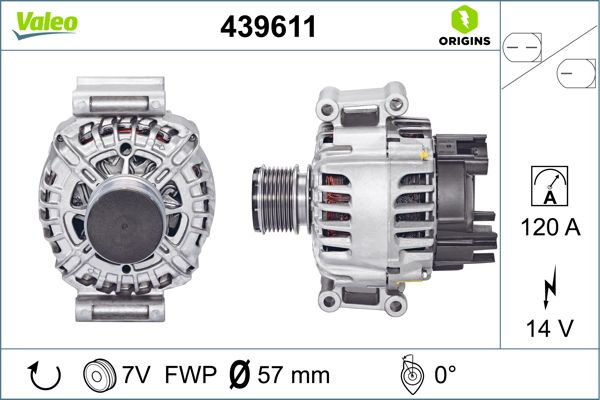 439611 VALEO Генератор