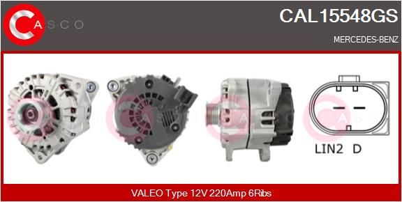 CAL15548GS CASCO Генератор