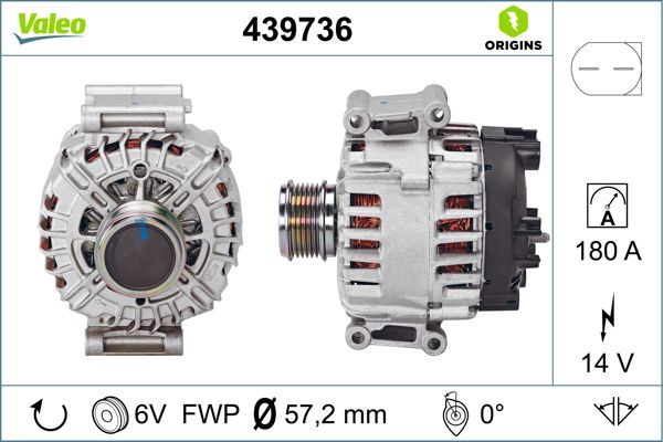 439736 VALEO Генератор