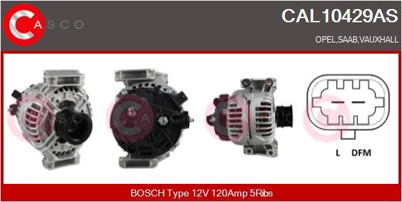 CAL10429AS CASCO Генератор