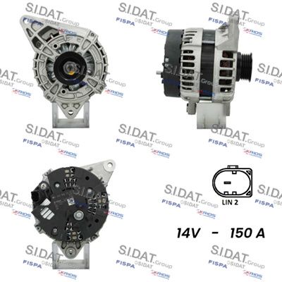 A12BH0553 SIDAT Генератор