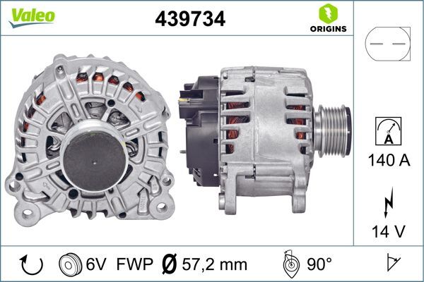 439734 VALEO Генератор