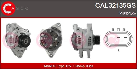 CAL32135GS CASCO Генератор