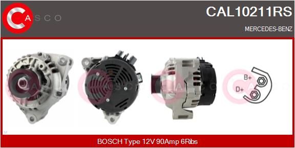 CAL10211RS CASCO Генератор