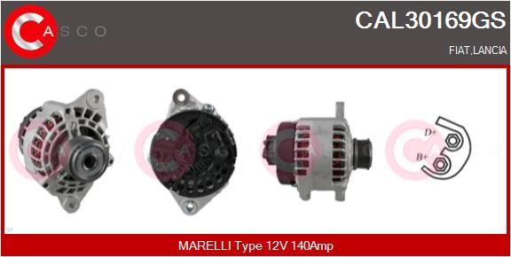 CAL30169GS CASCO Генератор
