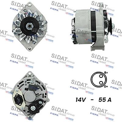 A12BH0347A2 SIDAT Генератор