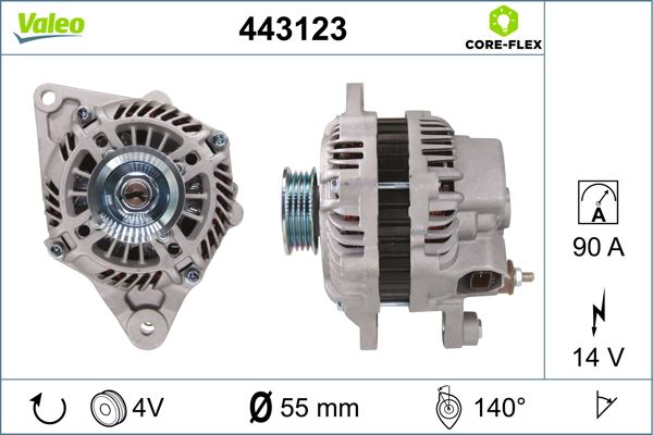 443123 VALEO Генератор