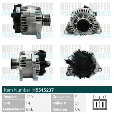 H5515237 HOFFER Генератор