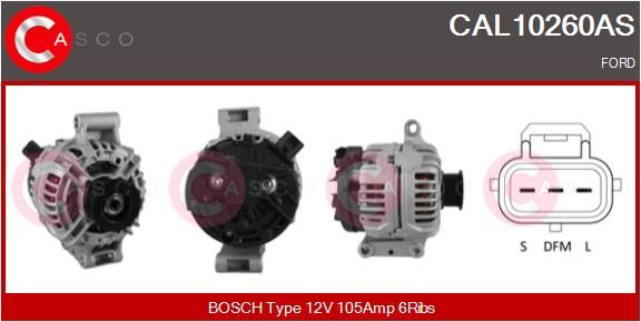 CAL10260AS CASCO Генератор