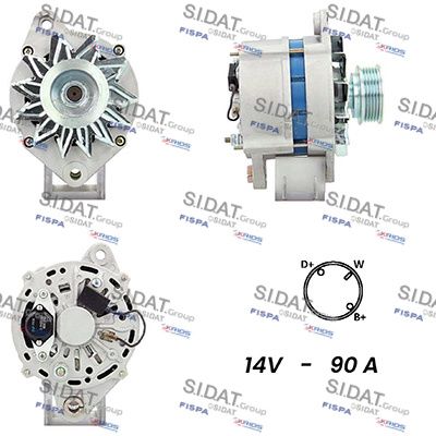A12BH0916A2 SIDAT Генератор