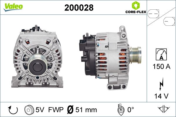200028 VALEO Генератор