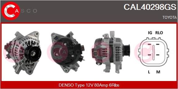 CAL40298GS CASCO Генератор