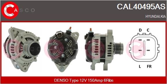 CAL40495AS CASCO Генератор