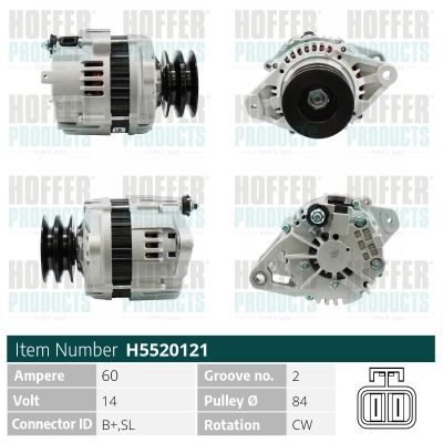 H5520121 HOFFER Генератор