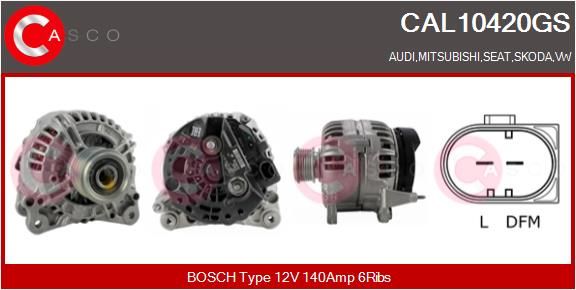 CAL10420GS CASCO Генератор