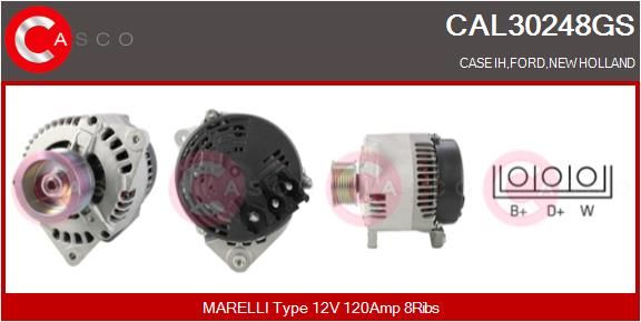CAL30248GS CASCO Генератор