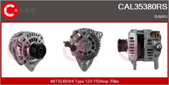 CAL35380RS CASCO Генератор