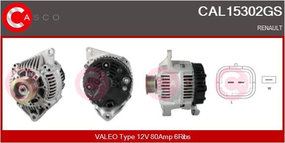 CAL15302GS CASCO Генератор