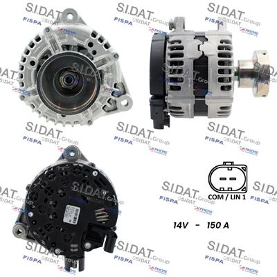 A12BH0428 SIDAT Генератор